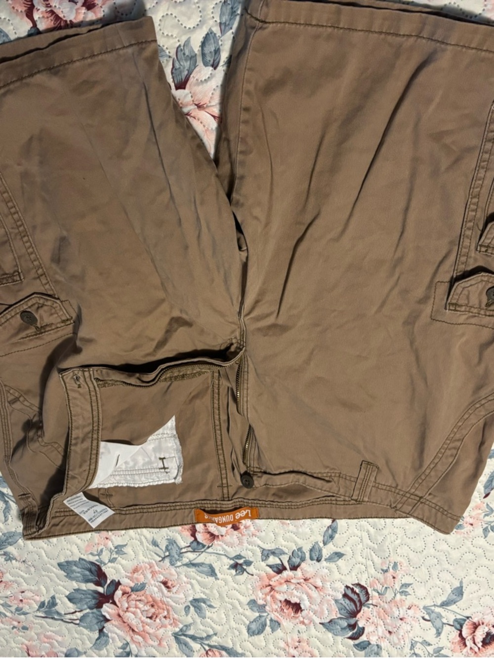 Lee Men’s Cargo Shorts Brown